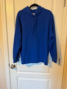 Victoria's Secret Blue Pullover Hoodie